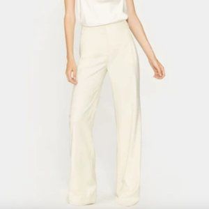 Halston Crepe Pant in Cream